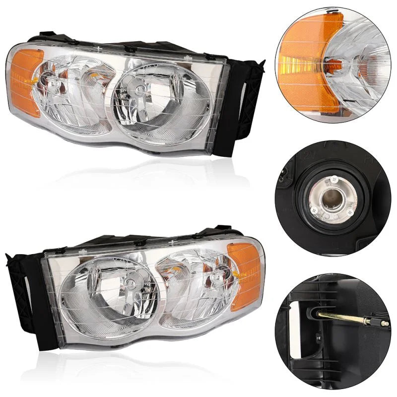 O'Reilly Auto Parts – Headlight Assembly (55077121AF) for Dodge Ram 1pair