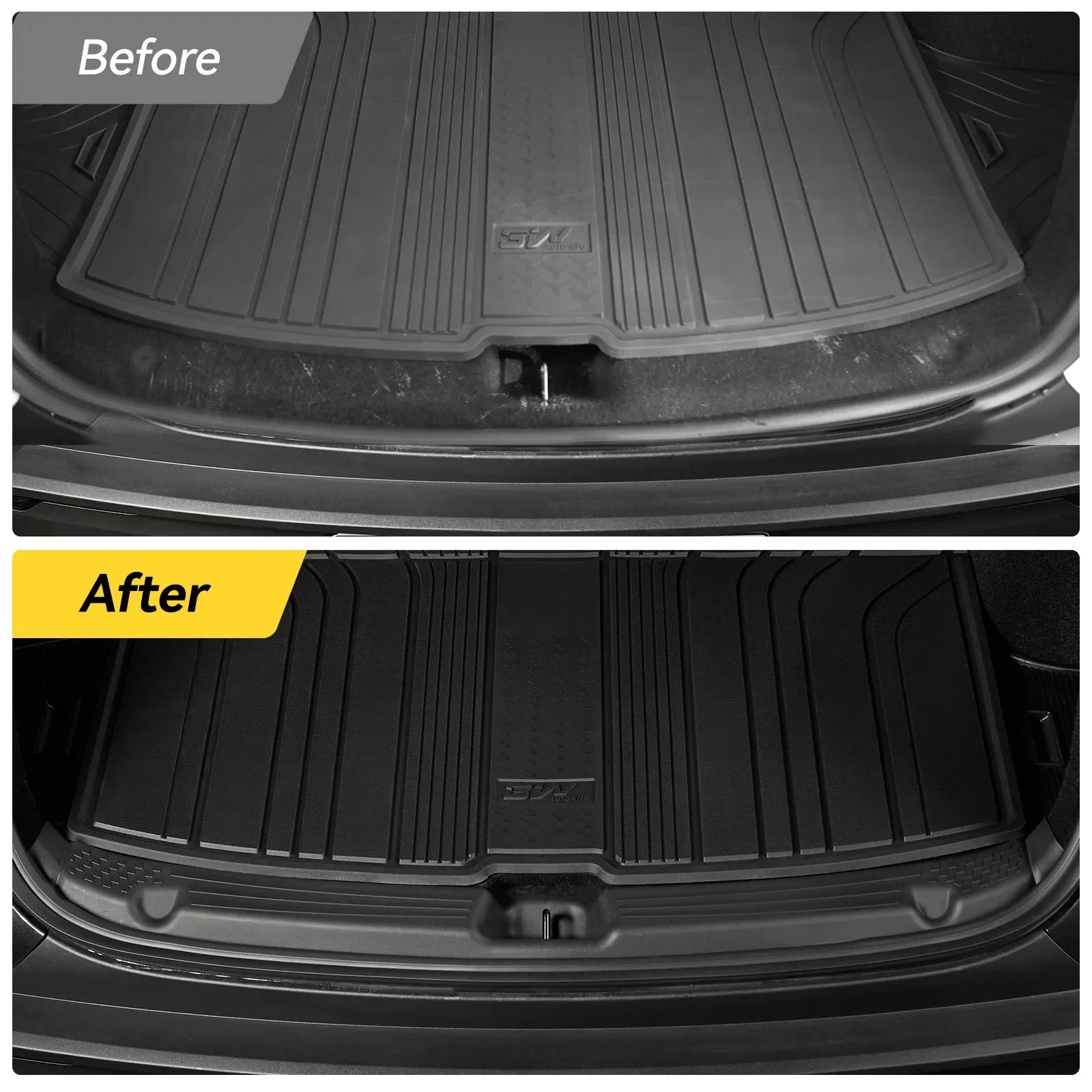 O'Reilly Auto Parts – Tesla Model Y Juniper Premium 2025 2026 (Only Fits 5-Seat) Door Sill Protector Trunk Sill Guards Full Protection - Image 6
