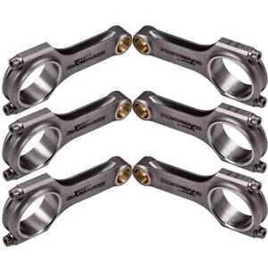 O'Reilly Auto Parts – Forged Connecting Rods+ARP2000 Bolts for Nissan GTS GTR R32 R33 R34 RB25 RB26