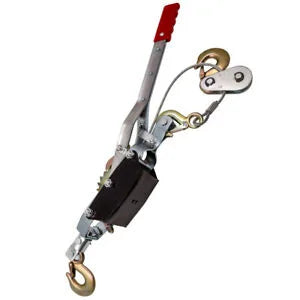 O'Reilly Auto Parts – 4 Ton 3 Hook Come A Long Winch Hoist Cable Puller Hand Winches Come Along Bundle HD