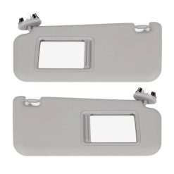 O'Reilly Auto Parts – Sun Visor Gray Left & Right sides with Sunroof for Toyota (74320-42501-B3)- 2 PCS