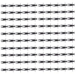 O'Reilly Auto Parts – Nylon Black fender bumper fastener Auto clips(51118174185)- 100Piece