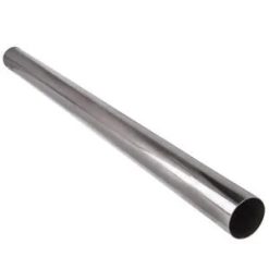O'Reilly Auto Parts – 3" O.D. 76mm T-304 Steel Straight Tube Pipe Exhaust — Length 4FT / 48"