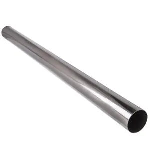 O'Reilly Auto Parts – 3" O.D. 76mm T-304 Steel Straight Tube Pipe Exhaust — Length 4FT / 48"