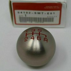 O'Reilly Auto Parts – 06-15 Honda Civic Type-R Si Gunmetal Ball Round Shift Shifter