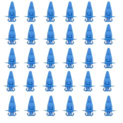 O'Reilly Auto Parts – Nylon Blue fender bumper fastener Auto clips(90904-67036 )-30 Piece