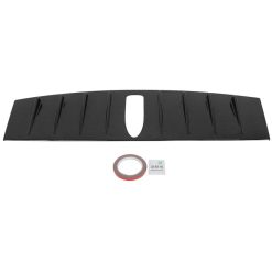 O'Reilly Auto Parts – Back Roof 8 Shark Fin Spoiler Wing Glossy Carbon Look Hydro Dipped Plastic for Subaru