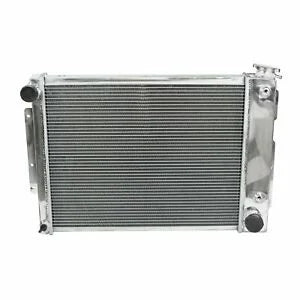 O'Reilly Auto Parts – Fit 67-69 Chevy Camaro/Firebir,d T/A 3 Row Full Aluminum Racing Cooling Radiator