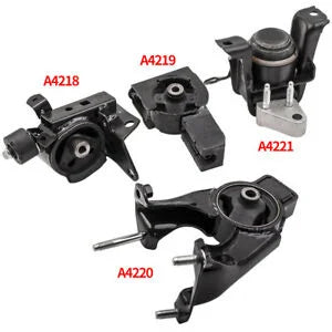 O'Reilly Auto Parts – Bundle of 4 Engine Motor A4219 + Trans Mount 4218 for Toyota Corolla 1.8L 2003-2008