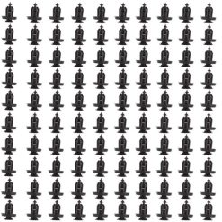 O'Reilly Auto Parts – Nylon Black fender bumper fastener Auto clips(91505-S9A-003)- 100Piece
