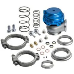 O'Reilly Auto Parts – 44mm Manifold V-Band MVR External Cooled Turbo Wastegate +Dump Pipe Ring+Spring