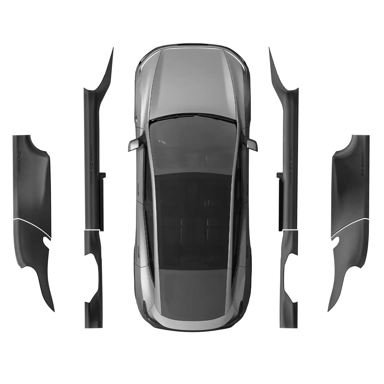 O'Reilly Auto Parts – Tesla Model Y Juniper Premium 2025 2026 (Only Fits 5-Seat) Door Sill Protector Trunk Sill Guards Full Protection - Image 11